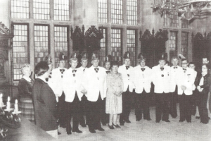 Empfang im Rathaus 1983