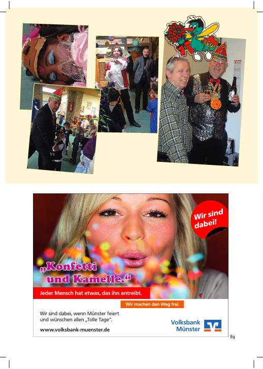 Seite 089 Altweiber Rundgang durch den Coerdemarkt und Werbung Volksbank-p1