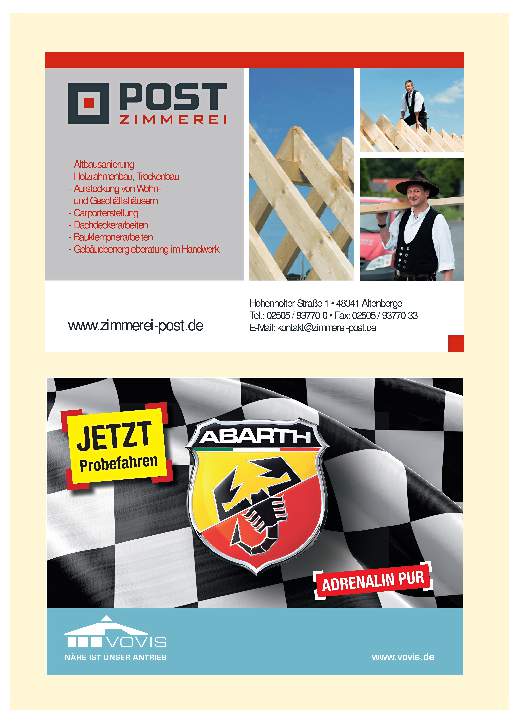 Seite 056 Platzhalter Werbung Zimmerei Post und VOVIS-Automobile - vorbereitet-p1