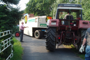 Wagenumzug im Juli 2005